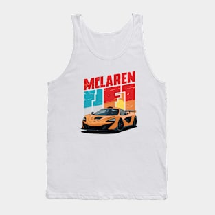 Mclaren P1 Vintage Car Tank Top